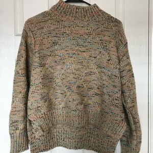 Tan Fable crop sweater Size S